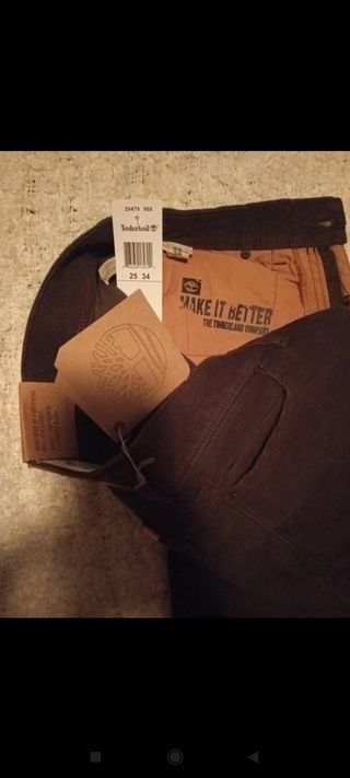 Pantalón Timberland pana Marrón 🤎