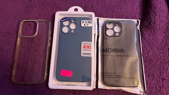 Pack fundas IPhone 13 Pro.