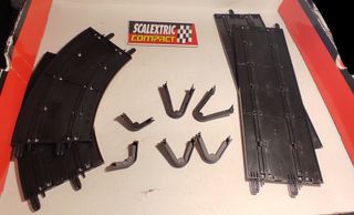 Scalextric Compact. Pack pistas & puentes