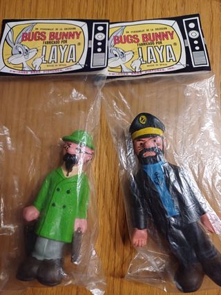 FIGURAS DE LATEX TINTIN - coleccionismo 