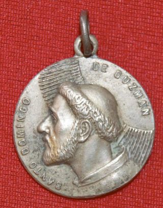 Medalla religiosa de Santo Domingo de Guzmán