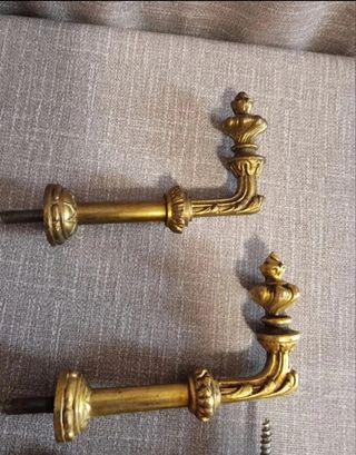 LOTE DE HERRAJES BRONCE, PUERTAS...