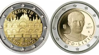 Moneda 2 euros italia 2017 sc