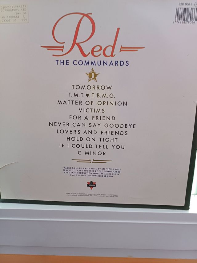 The Communards vinilo