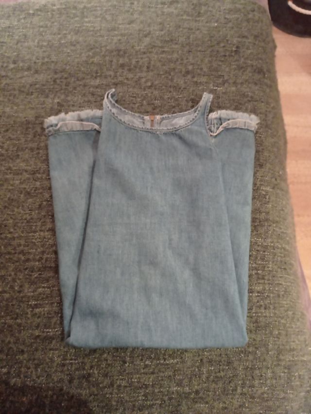 Benetton, vestido vaquero, talla 11