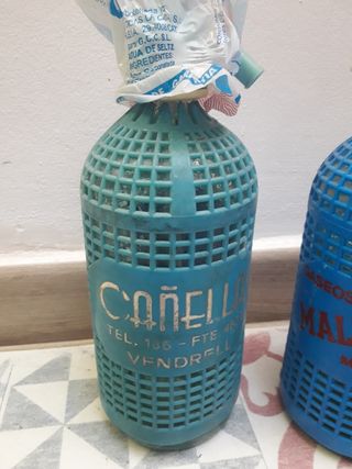 Sifones antiguos para decoración