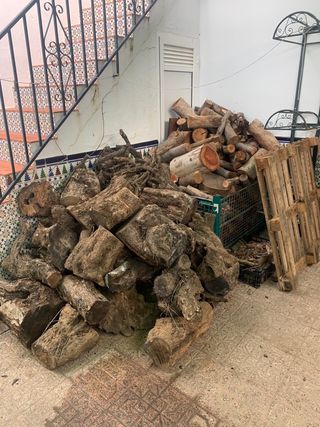 se vende leña
