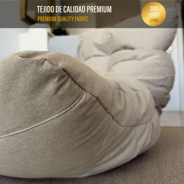 Puff salon de diseño - Puf gigante gamer XXL