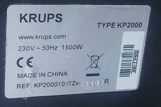Placa cafetera krups kp2006 kp2000