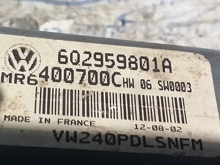 MOTOR ELEVALUNAS DELANTERO DERECHO VOLKSWAGEN POLO