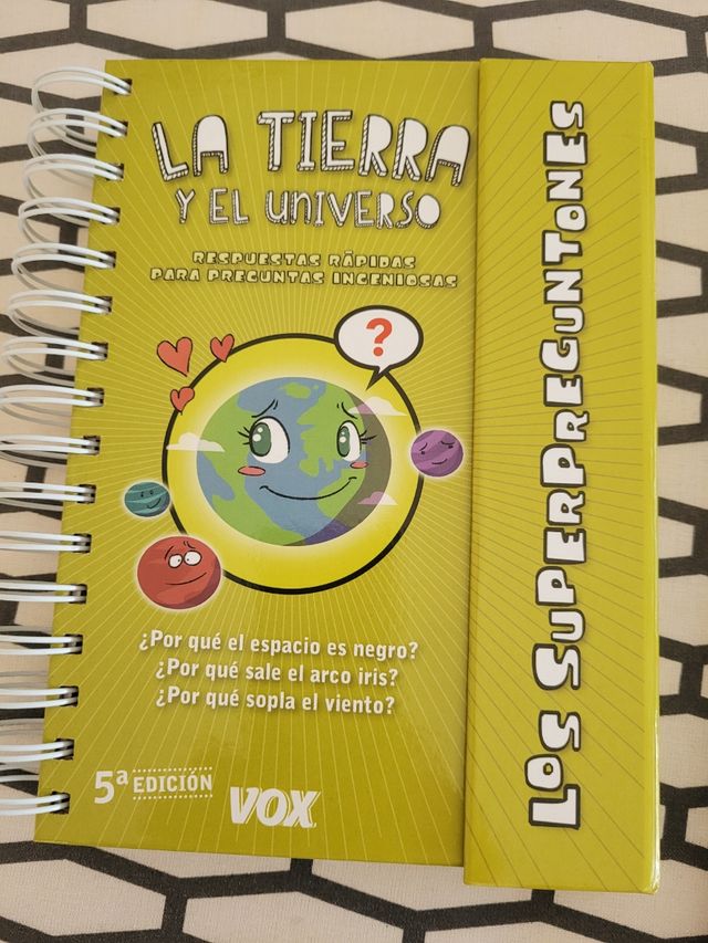 Libro infantil la tierra y el universo