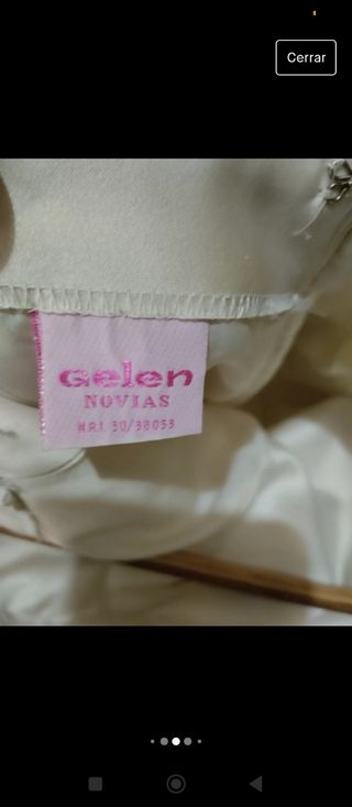 Vestido de Novia Gelen Novias