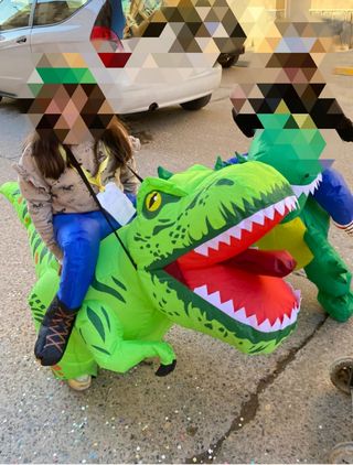 Disfraz dinosaurio