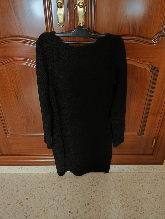 Vestido negro brillo - brilli