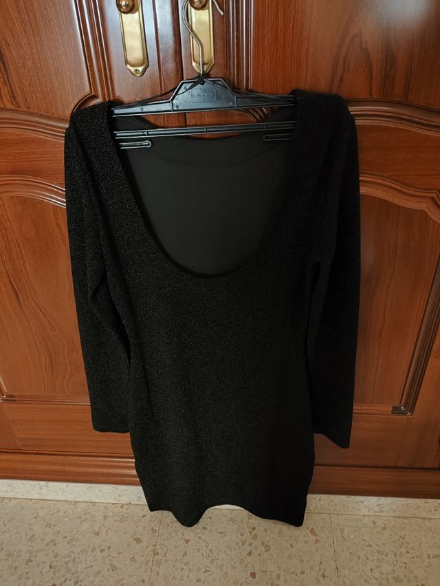 Vestido negro brillo - brilli