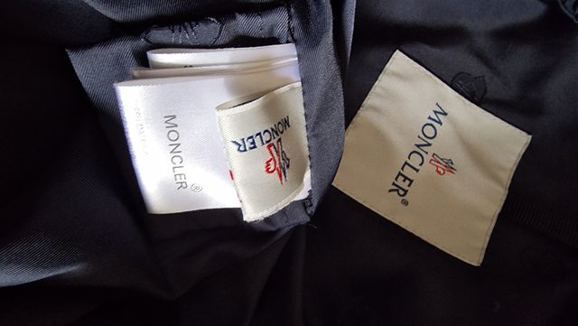 Parka donna moncler blu