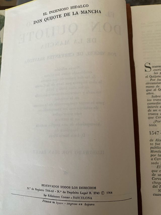 Libro DON QUIJOTE DE LA MANCHA