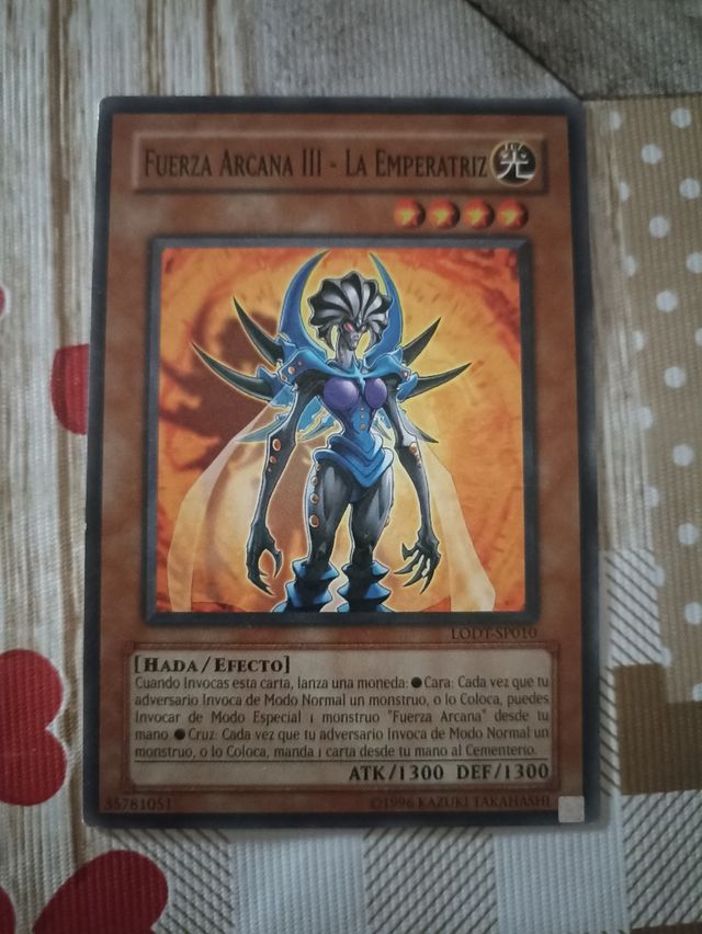 Lote 3: 10 cartas de Yu-Gi-Oh originales