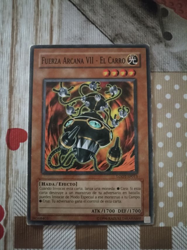 Lote 3: 10 cartas de Yu-Gi-Oh originales