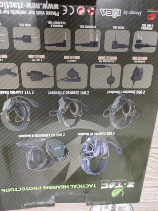 Auriculares tacticos