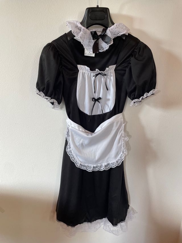 vestitino di carnevale da cameriera