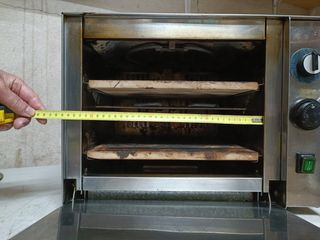 Horno de Piedra Compacto para Pizzas y Pan Casero