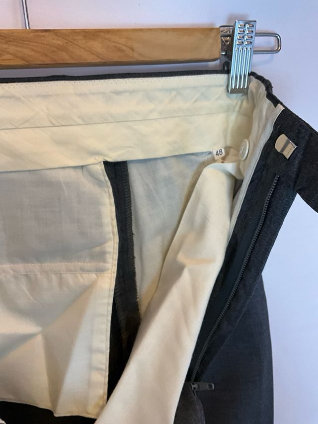 set 2 paia di pantaloni classici uomo