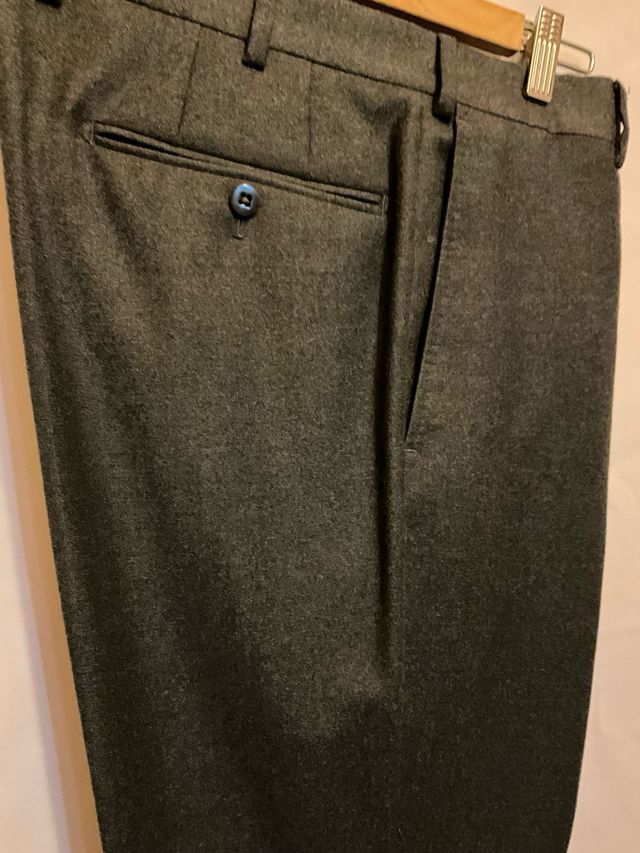 set 2 paia di pantaloni classici uomo