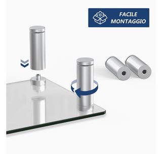 Supporto Monitor in vetro temperato