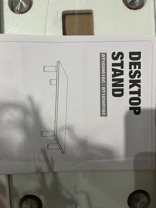 Supporto Monitor in vetro temperato