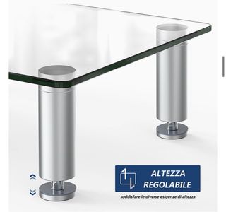 Supporto Monitor in vetro temperato