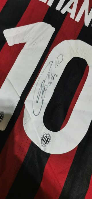 Maglia Milan Calhanoglu autografata
