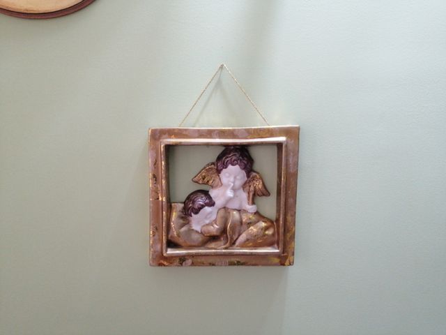 Quadro dipinto foglia oro