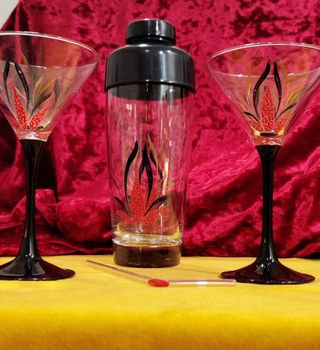 Set Martini Cocktail