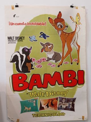 BAMBI POSTER ORIGINAL
