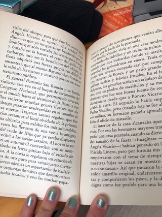 Crónica de una muerte anunciada. Gabo Márquez