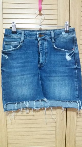 Falda vaquera