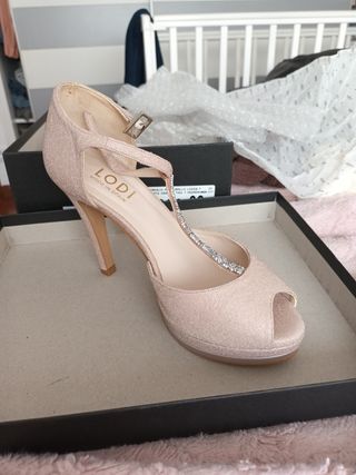 Tacones Lodi novia