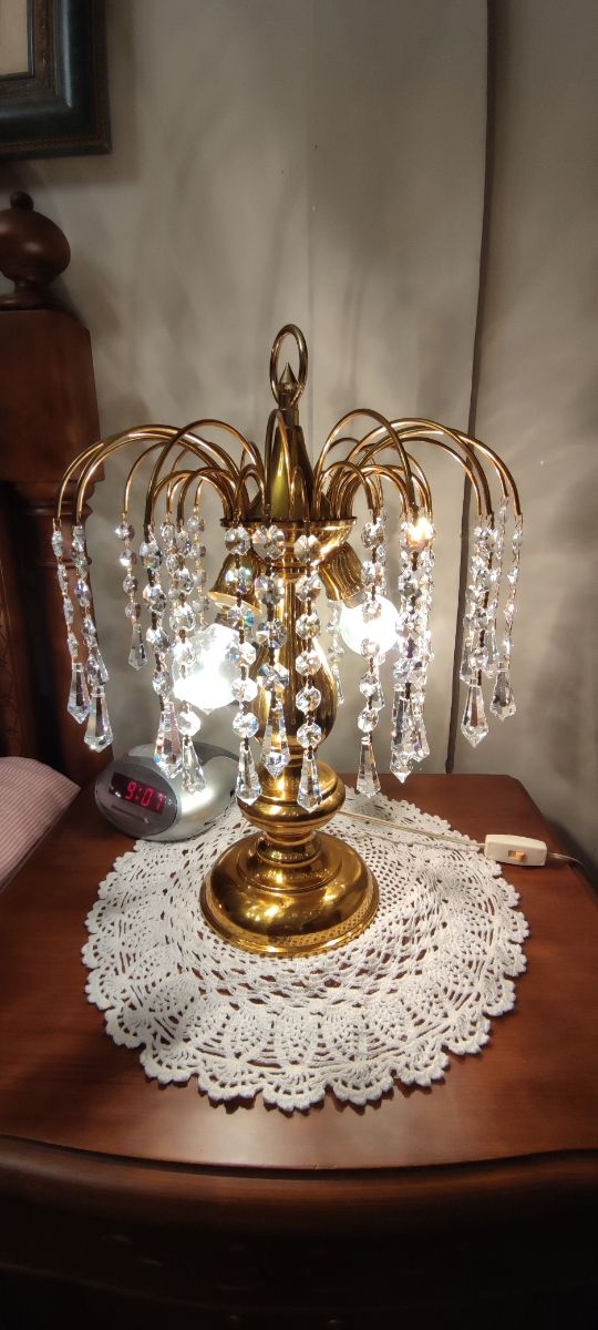 Dos lámparas de mesita