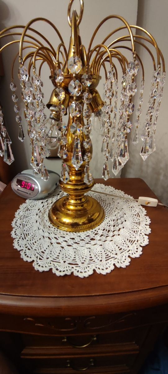 Dos lámparas de mesita