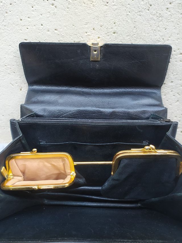 Borsa Vera pelle made in Italy vintage