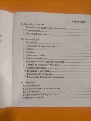 Teclado electrónico disco Music Planet