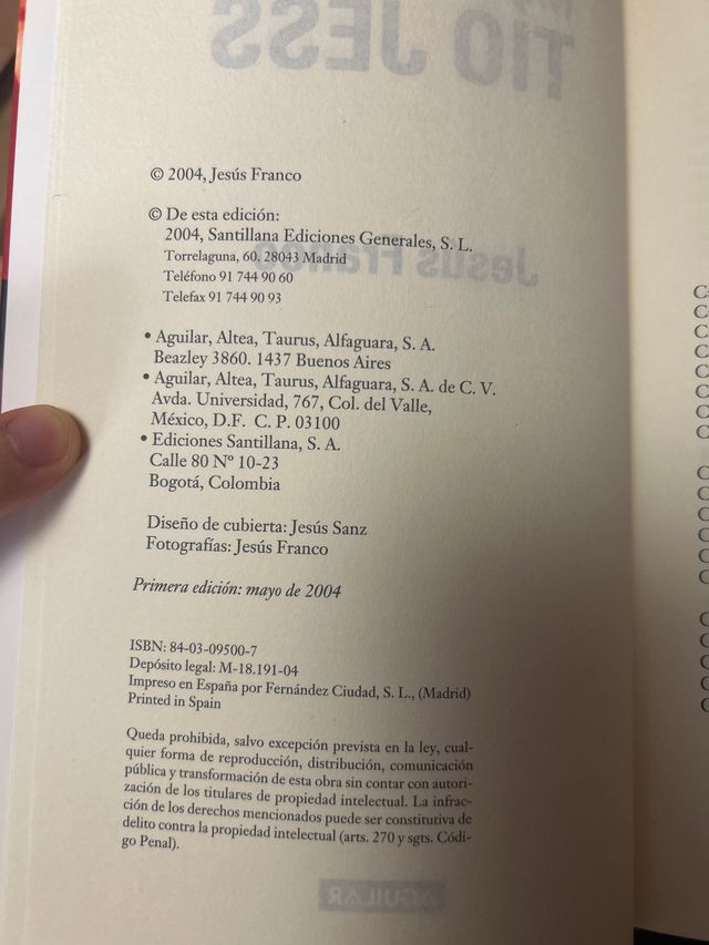 Memorias del tío Jess. Jesús Franco.