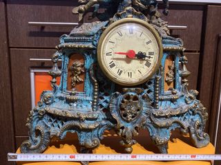 OROLOGIO IN BRONZO, DA TAVOLO