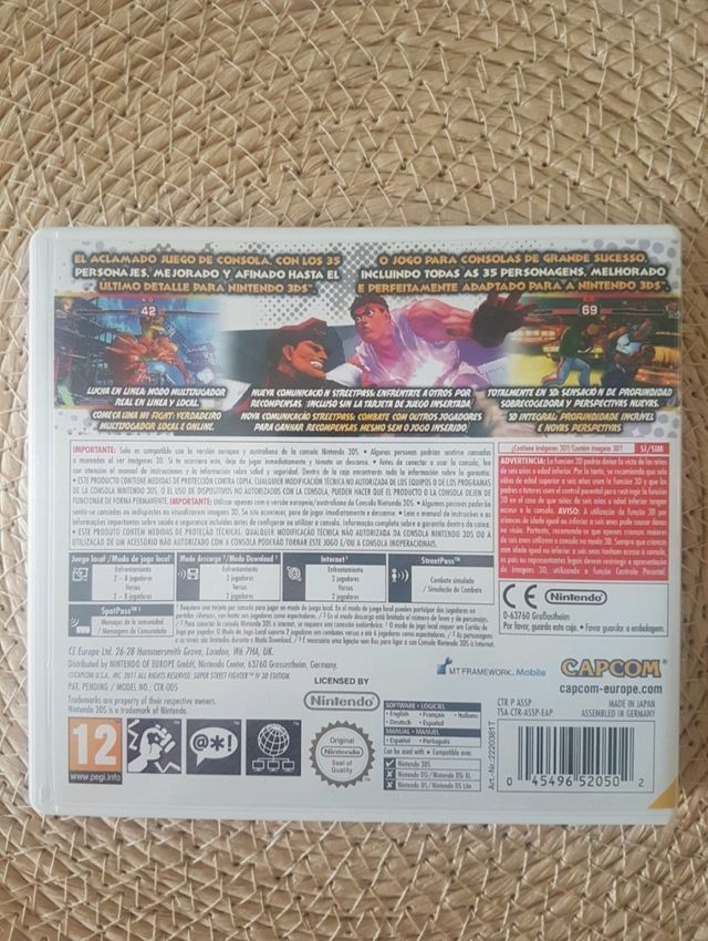 Street Fighter IV Nintendo 3DS
