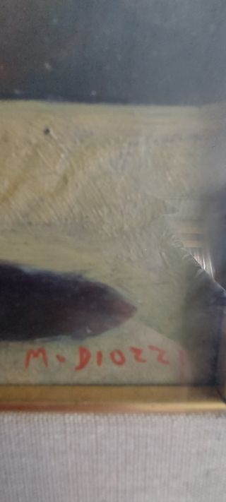 M. Diozzi dipinto e cornice