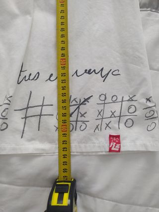 Razzmatazz Blusa blanca de verano talla M