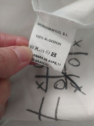 Razzmatazz Blusa blanca de verano talla M