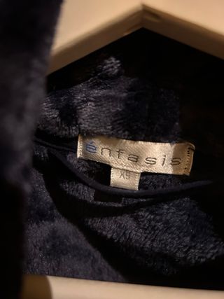 Bata de terciopelo,