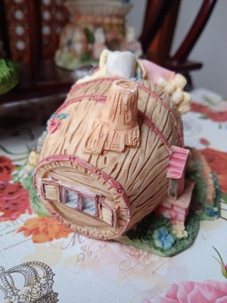 COLECCIÓN BARRIL BAR CONEJOS CUENTO FIGURA ANTIGUA